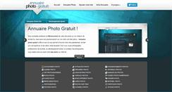 Desktop Screenshot of annuaire-photo-gratuit.fr