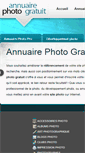 Mobile Screenshot of annuaire-photo-gratuit.fr