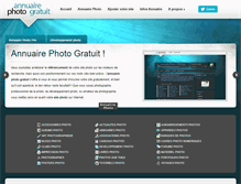 Tablet Screenshot of annuaire-photo-gratuit.fr